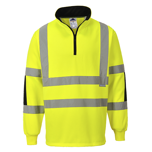 B308YER6XL Xenon Rugby Sweatshirt - Yellow, 6XL