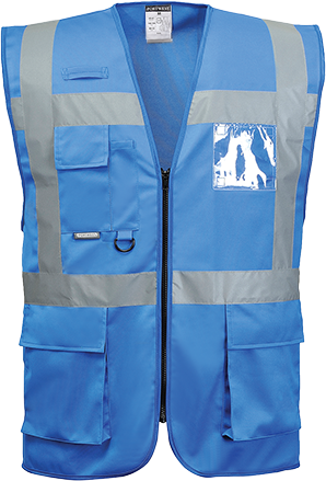 Iona Executive Vest, Royal Blue - Extra Large, Regular