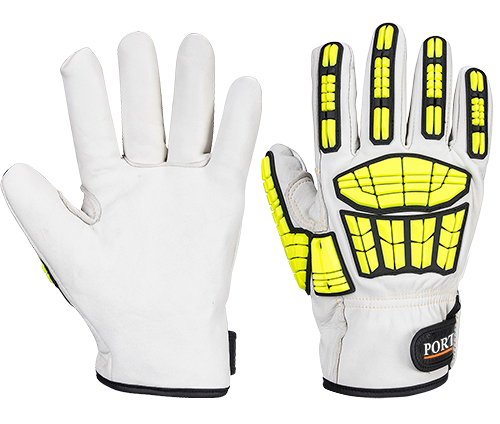 Portwest Grey Impact Pro Cut Glove Size Large - A745GRRL