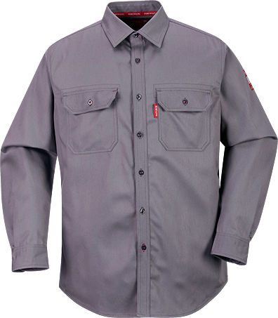 88 by 12 Bizflame Shirt - 5XL - Grey