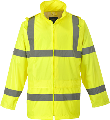 Hi-Vis Rain Jacket - 8XL - Yellow