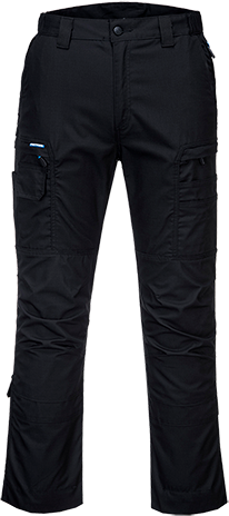 T802BKR30 KX3 Ripstop Trousers, Black - UK30 EU46 F
