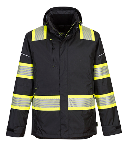 F144BKRL Iona Plus Winter Jacket, Black - Large