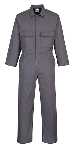 S999ZORL Euro Work Coverall, Zoom Grey - Large -  Portwest