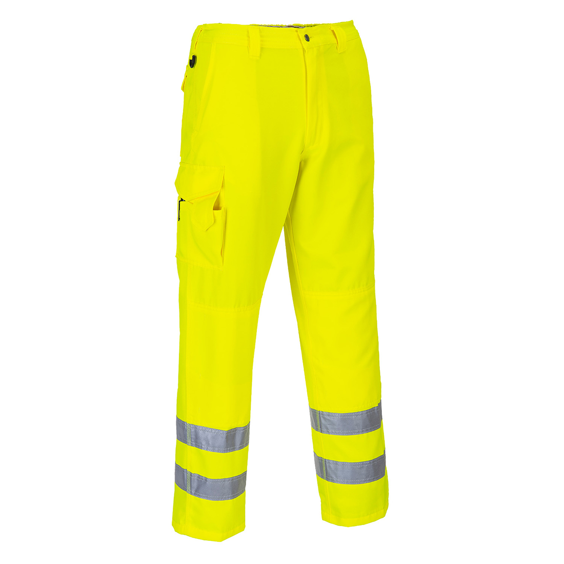 Picture of Portwest E046YER5XL Hi-Vis Combat Trousers&#44; Yellow - 5XL