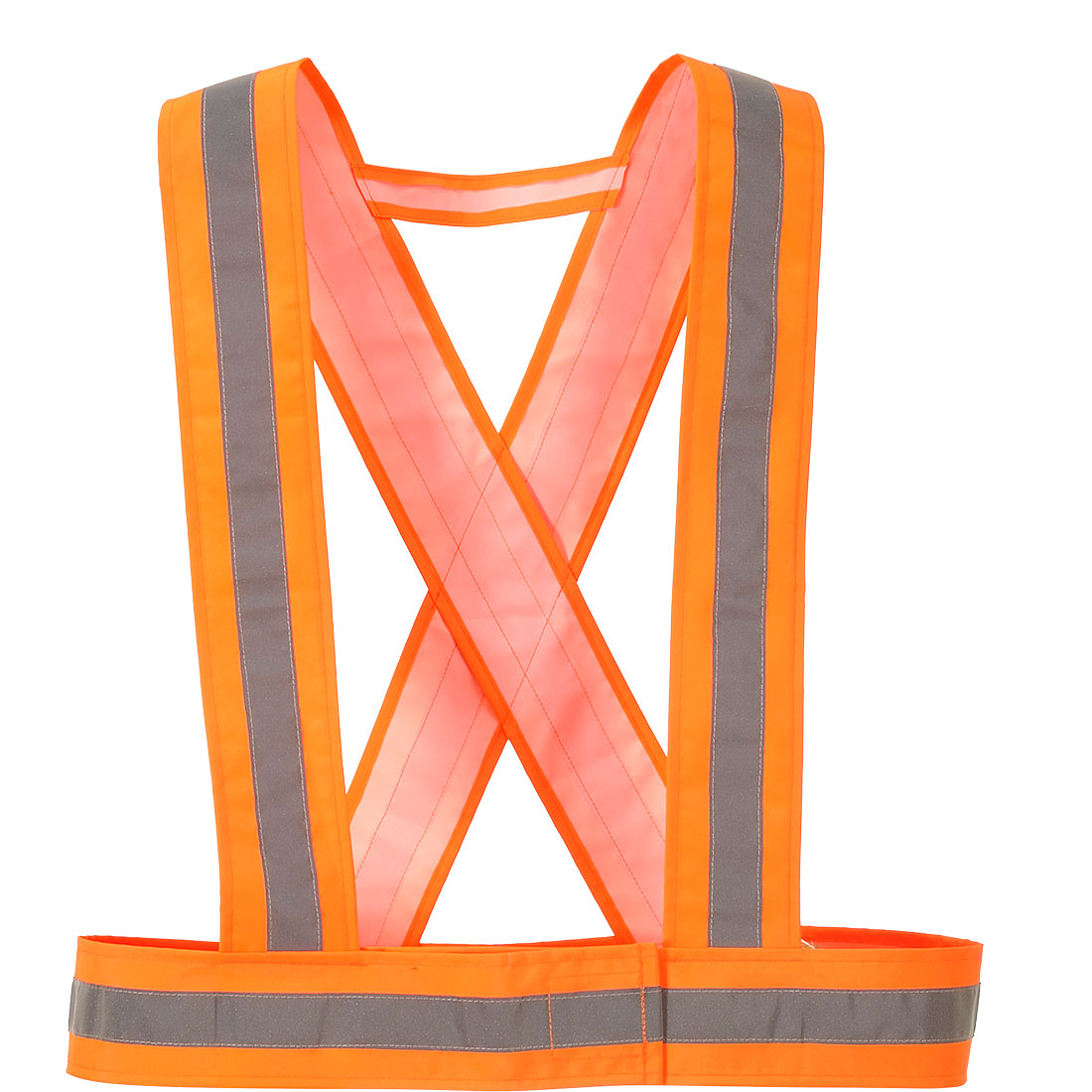 HV55ORR Hi-Vis Strap Vest, Orange