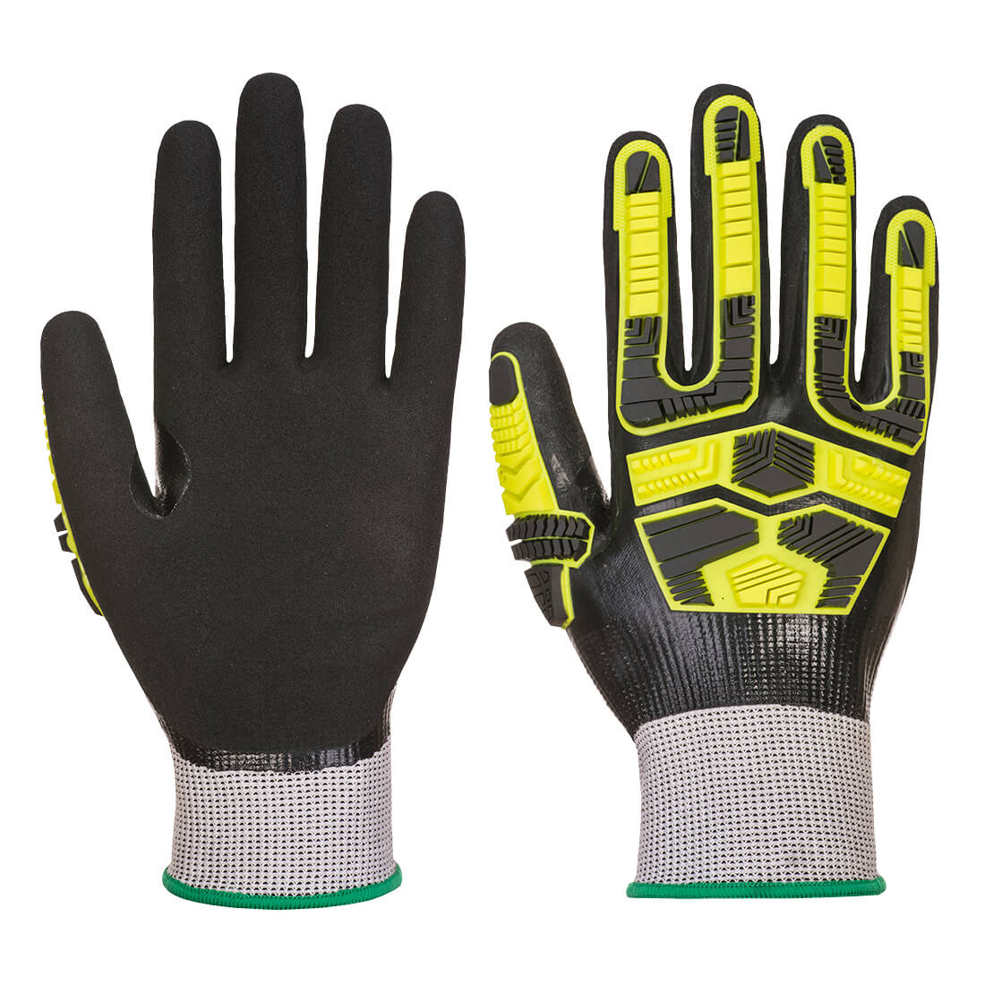 AP55G8RS Waterproof Cut Impact Glove, Gray & Black - Small