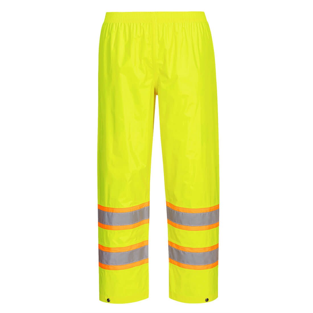 H447YER4XL Hi-Vis Contrast Tape Rain Pants, Yellow - 4XL -  Portwest