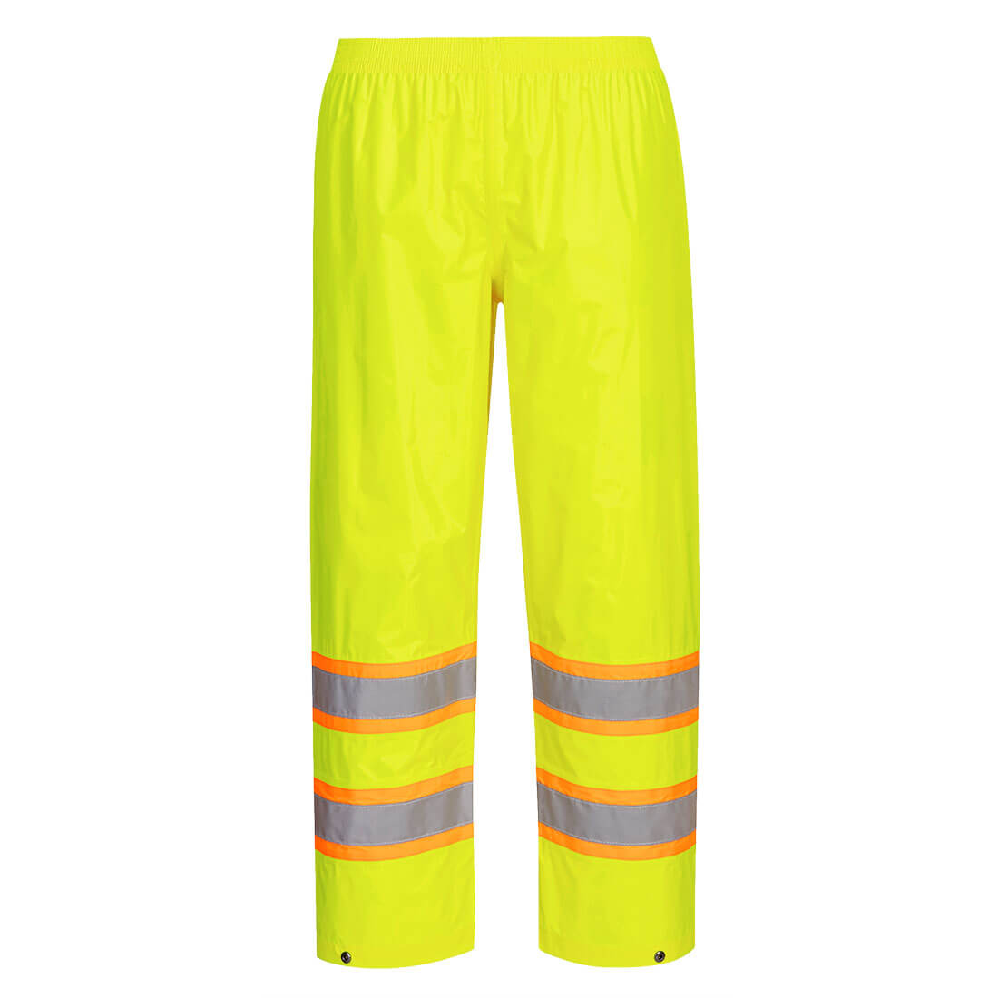 H447YER5XL Hi-Vis Contrast Tape Rain Pants, Yellow - 5XL -  Portwest