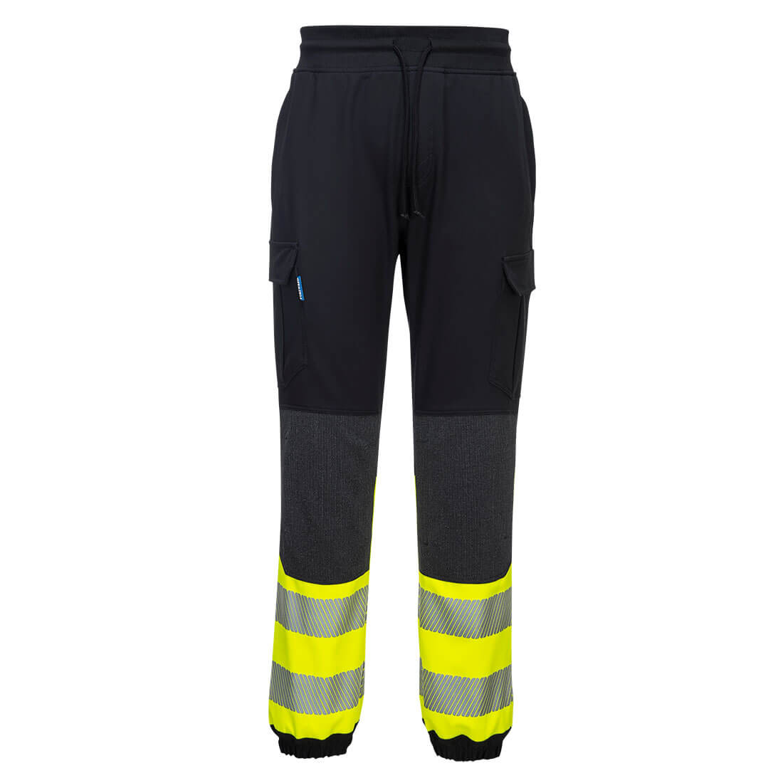 KX341KYRS Hi-Vis Flexi Pants - Black & Yellow - Small