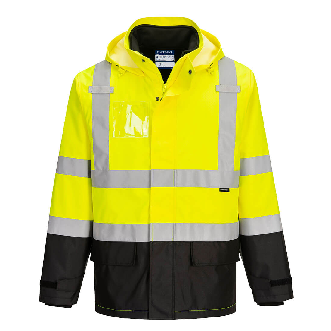 S362YBRS Hi Vis 3-in-1 Contrast Jacket, Yellow & Black - Small