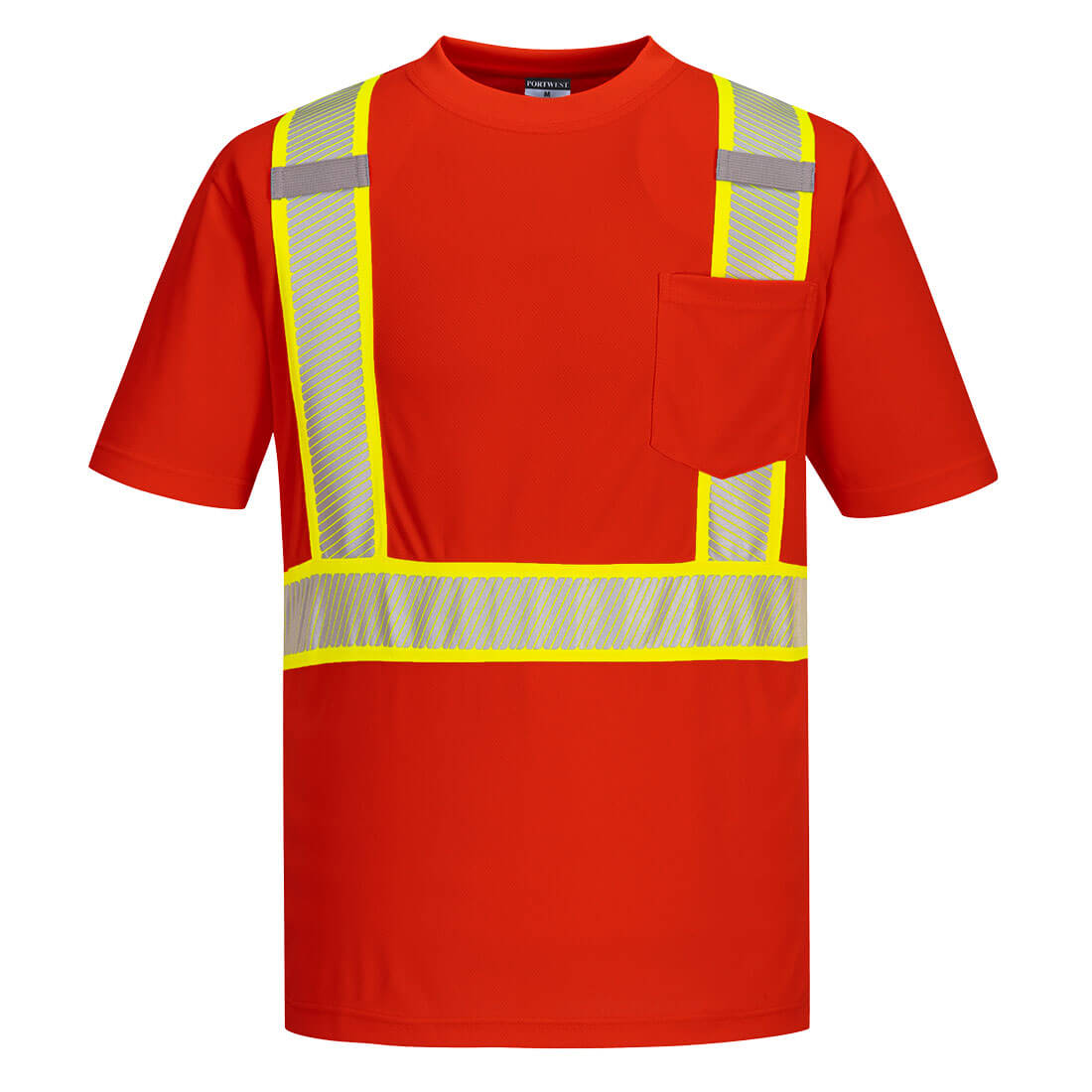 S396RERS Iona Plus Short Sleeve T-Shirt, Red - Small