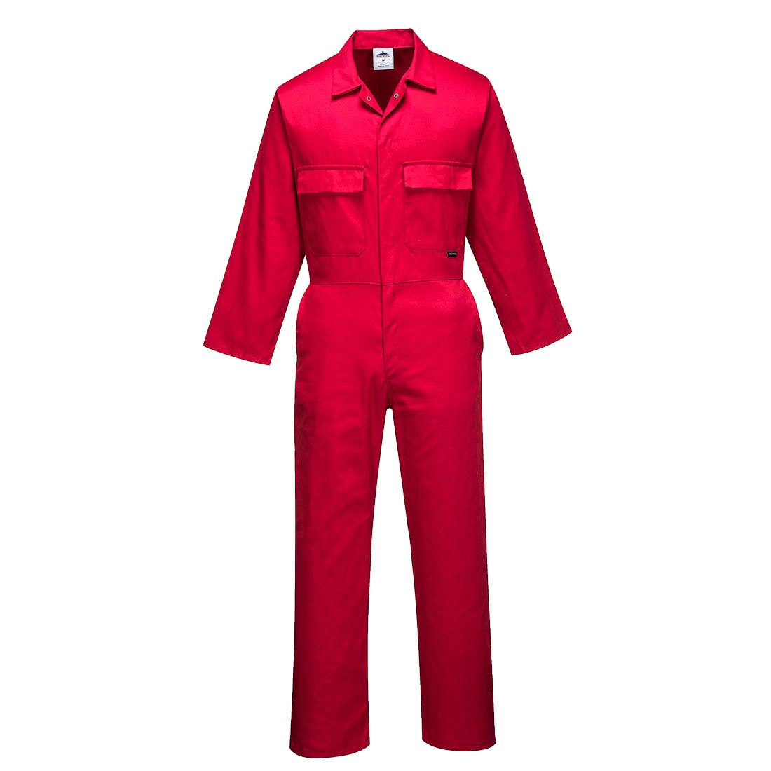 S999RER4XL Euro Work Polycotton Coverall, Red - 4XL -  Portwest