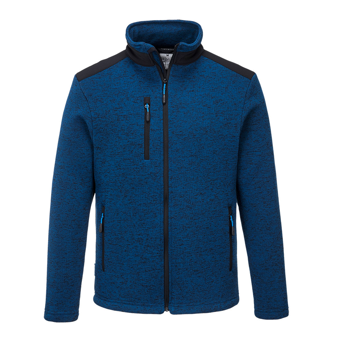 T830PBRXXL KX3 Performance Fleece Jacket, Persian Blue - 2XL