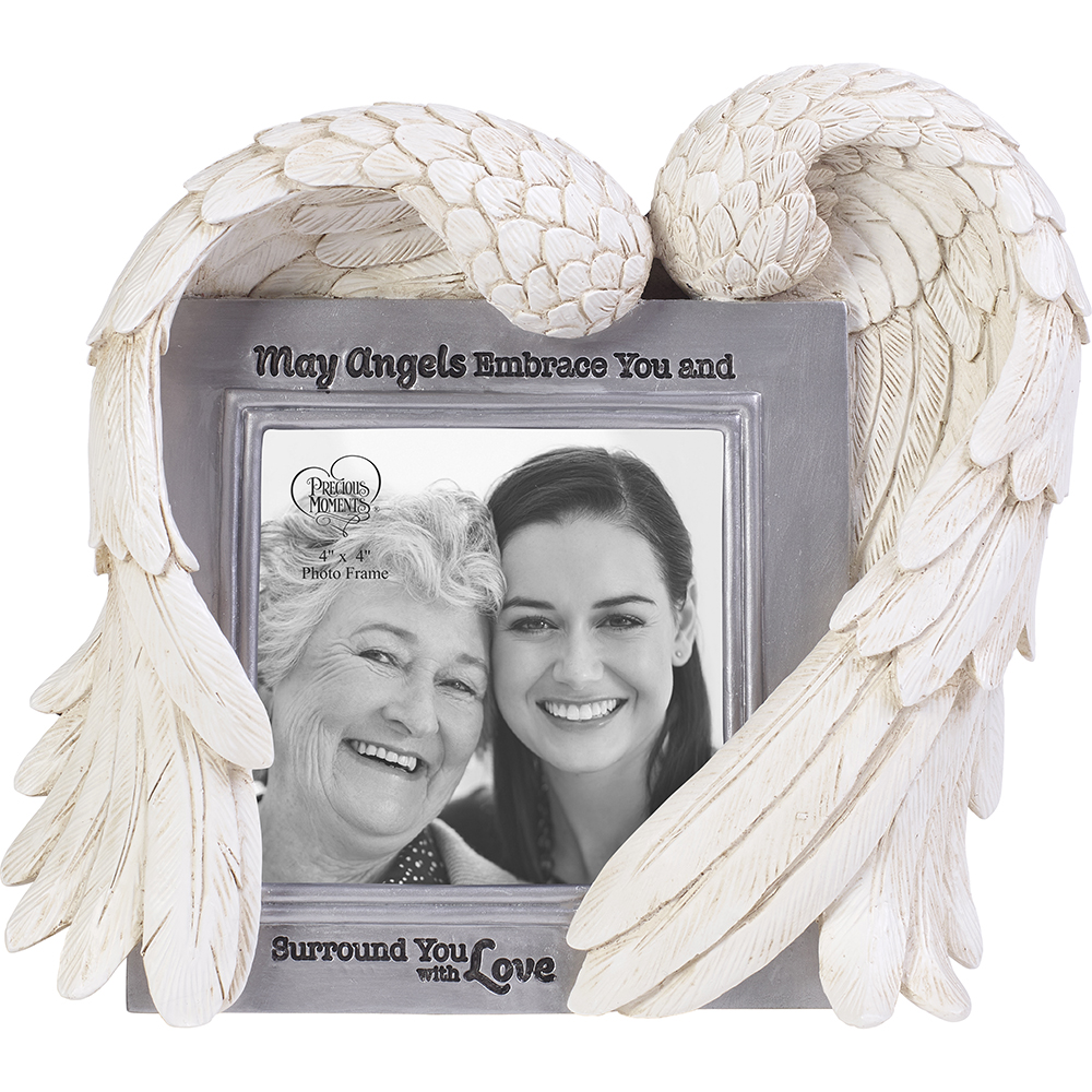 May Angels Embrace You Photo Frame