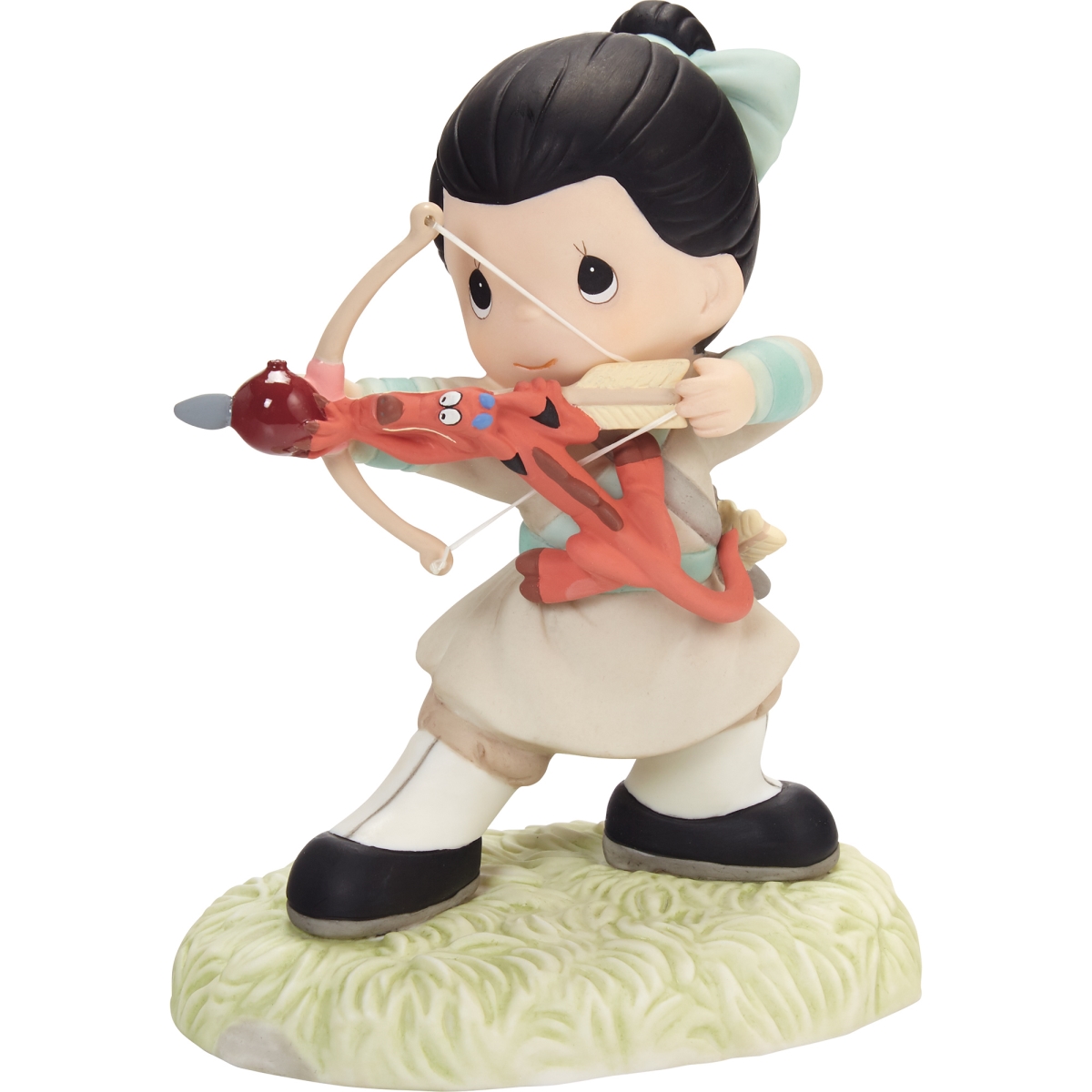 202032 You Keep Me on Target Mulan Figurine