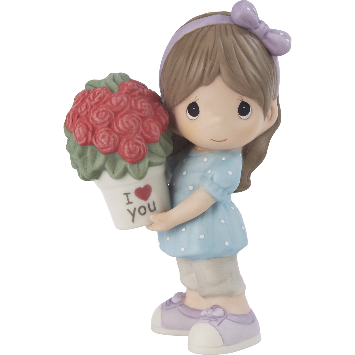 212001 My Love for You Continues To Grow Blonde Girl Figurine