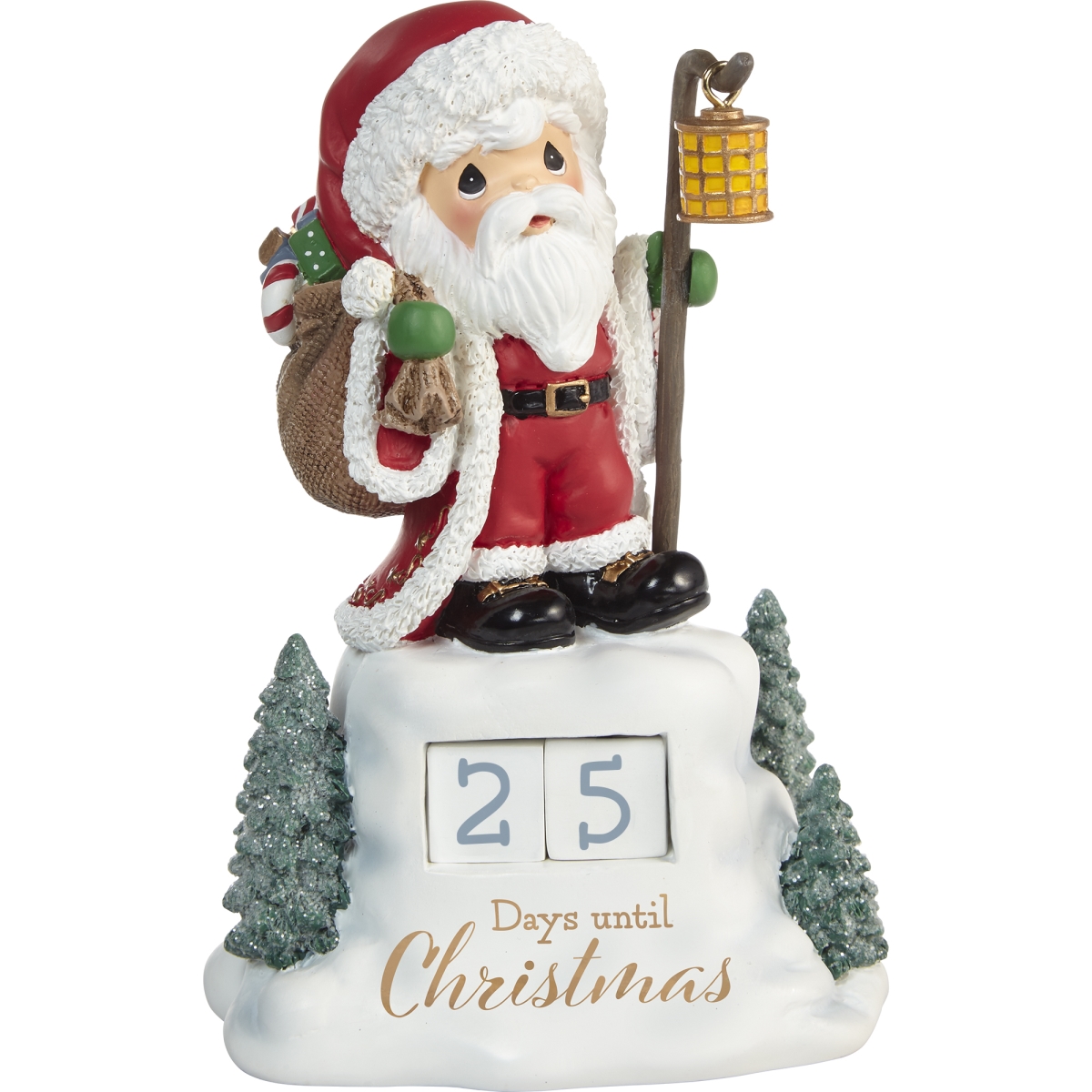 Picture of Precious Moments 211407 6 in. Father Christmas Countdown to Christmas Calendar