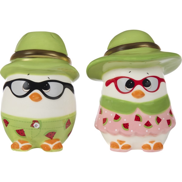 242415 Angeled Eggs Summer Fun Salt and Pepper Shakers