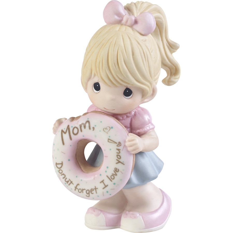 193013  Girl With Donut For Mom Figurine