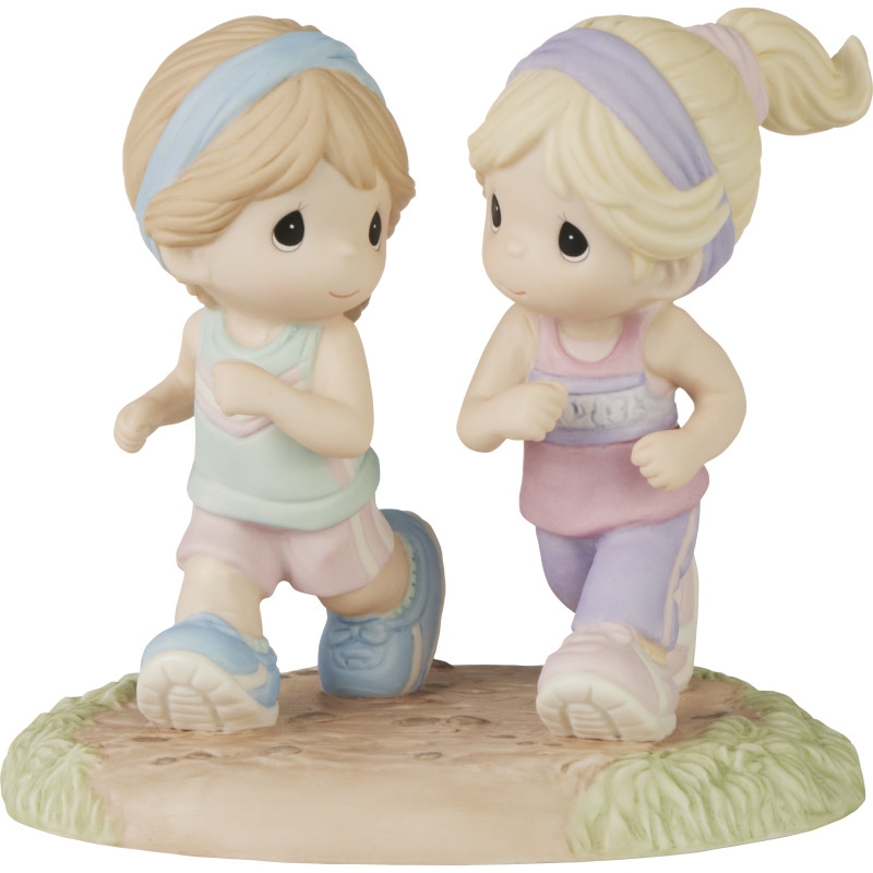 232020  Find Your Happy Pace Bisque Porcelain Figurine