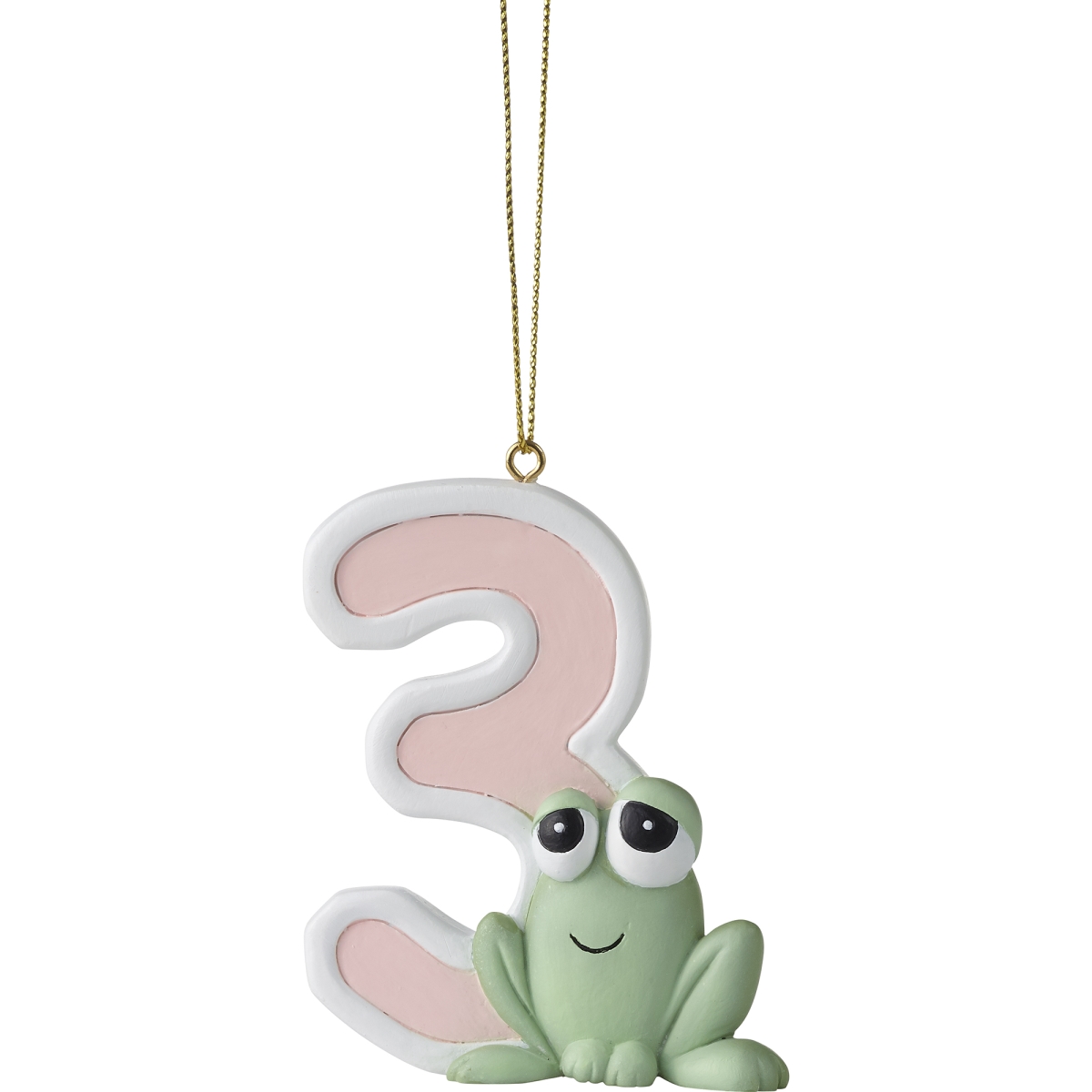 231502   This Year Youre Three Resin Ornament