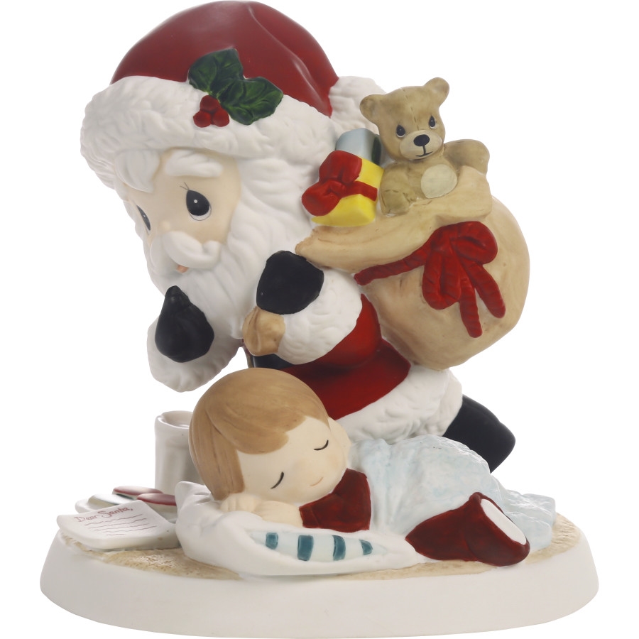 241035  Dear Santa Bisque Porcelain Figurine
