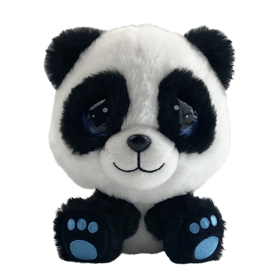 236806 Black & White  Panda Plush -Chin Chin