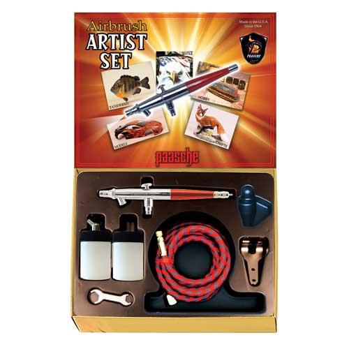 Picture of Paasche 2000SI Single Action Internal Airbrush Mix Set with 0.73 mm Head