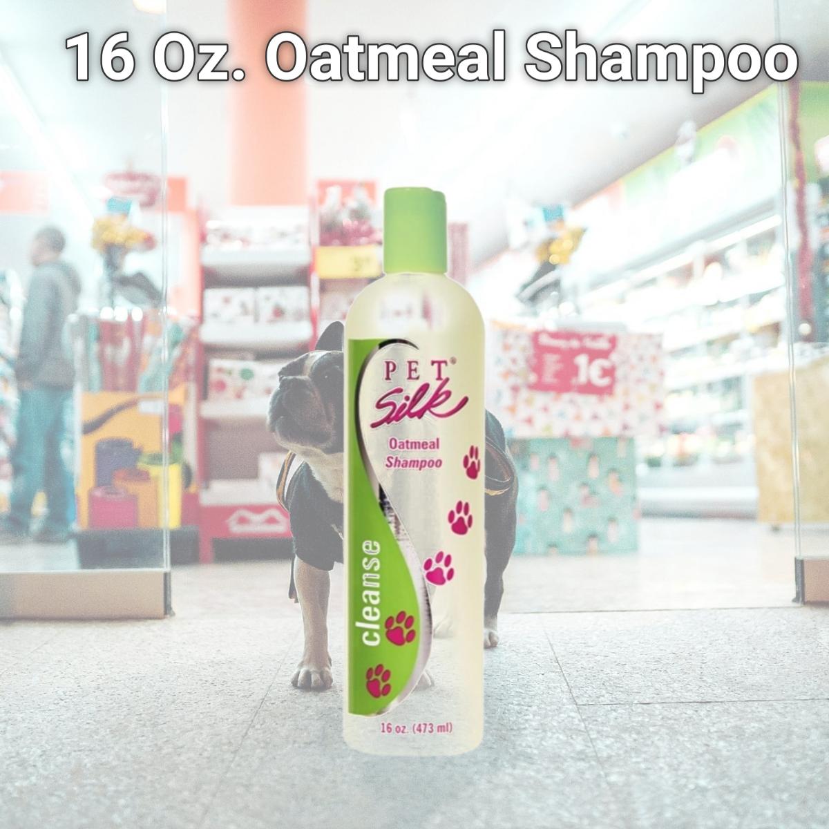 Picture of Pet Silk PS1076 16 Oz. Oatmeal Shampoo