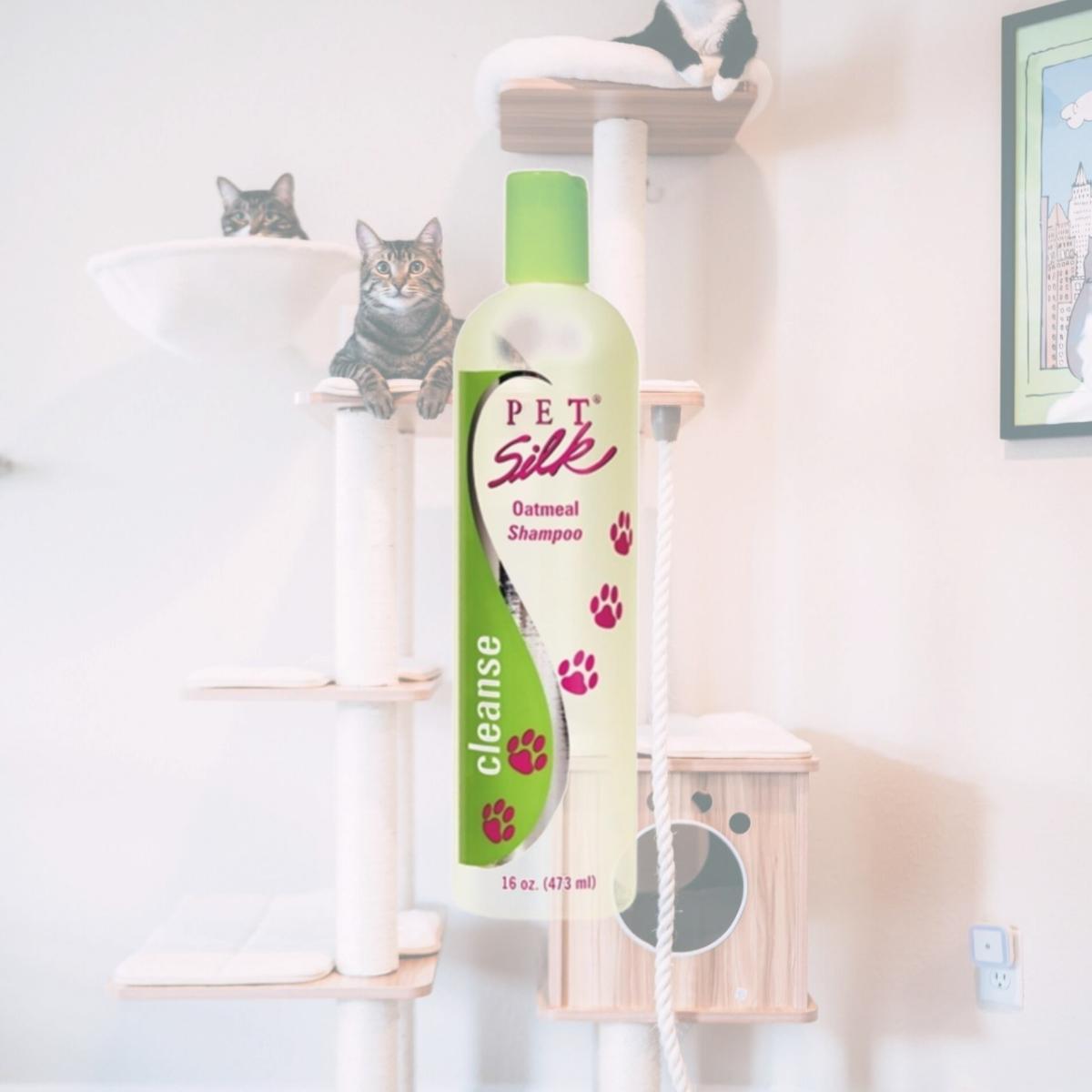 Picture of Pet Silk PS1076 16 Oz. Oatmeal Shampoo