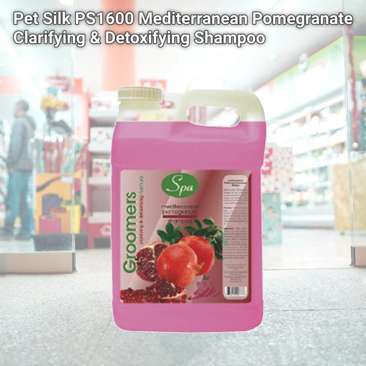 Picture of Pet Silk PS1600 Mediterranean Pomegranate Clarifying & Detoxifying Shampoo