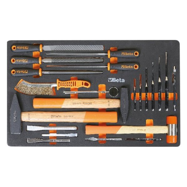 Picture of Beta Tools 024500877 M231-Series Home Maintenance Tool Set with Soft Thermoformed Tray - 22 Piece