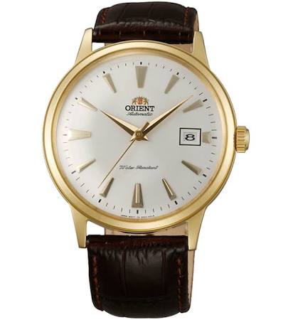 Picture of Orient FAC00003W0 Mens 2nd Generation Bambino Automatic Brown Leather Band Watch