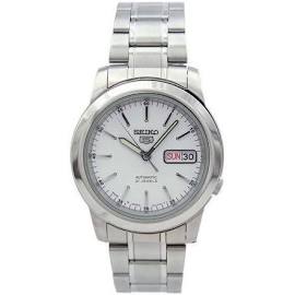 Picture of Seiko SNKE49J1 Mens 5 Automatic White Dial Stainless Steel Watch
