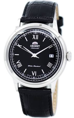Picture of Orient FAC0000AB0 Mens Bambino Version 2 Black Dial & Leather Band Watch