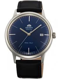 Picture of Orient FAC0000DD0 Mens Bambino Version 3 Blue Dial Black Leather Band Watch