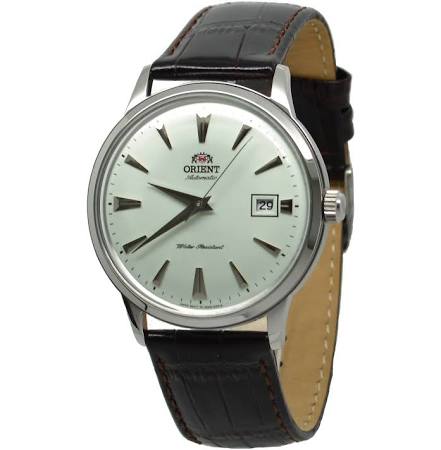 Picture of Orient FAC00005W0 Mens 2nd Generation Bambino White Dial Brown Leather Band Watch