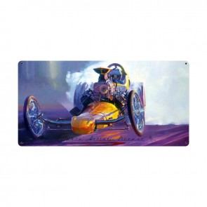 Tom Fritz TF018 Taking Artistic License Metal Sign