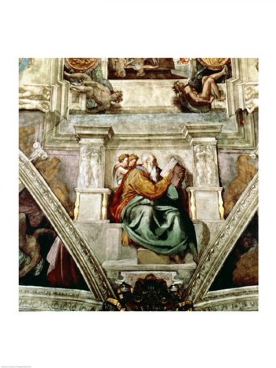 BALBAL227183 Sistine Chapel Ceiling 1508-12 Poster Print by Michelangelo Buonarroti - 18 x 24 in.