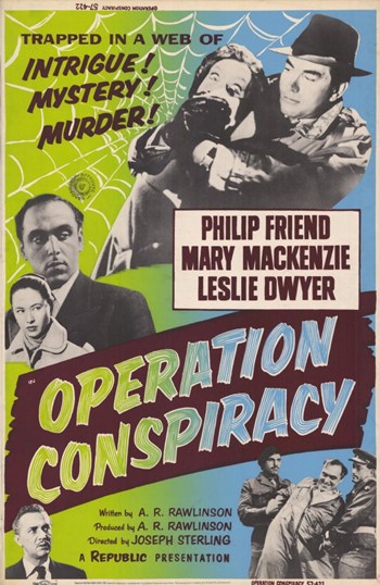 Operation Conspiracy Movie Poster - 11 x 17 in.