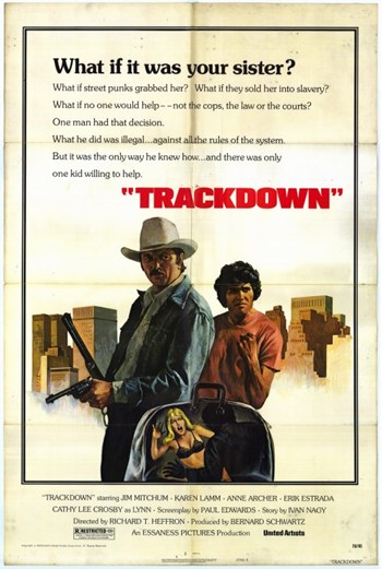 Trackdown Movie Poster - 11 x 17 in.