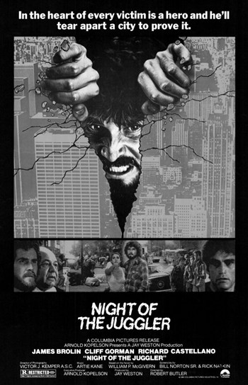 MOV232857 Night of the Juggler Movie Poster - 11 x 17 in.
