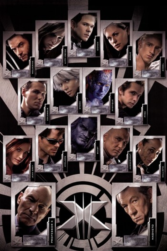 X Men - Last Stand - Team Poster Print