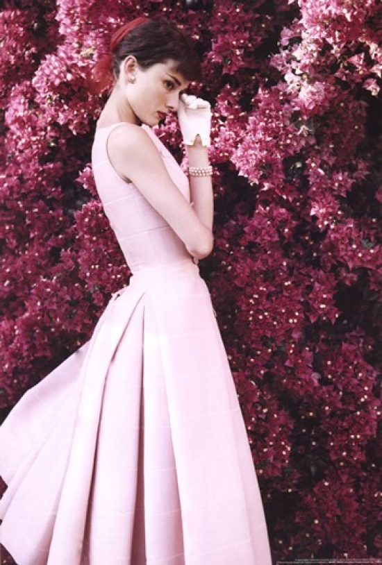 Audrey Hepburn - Dress Poster Print - 24 x 36 in.