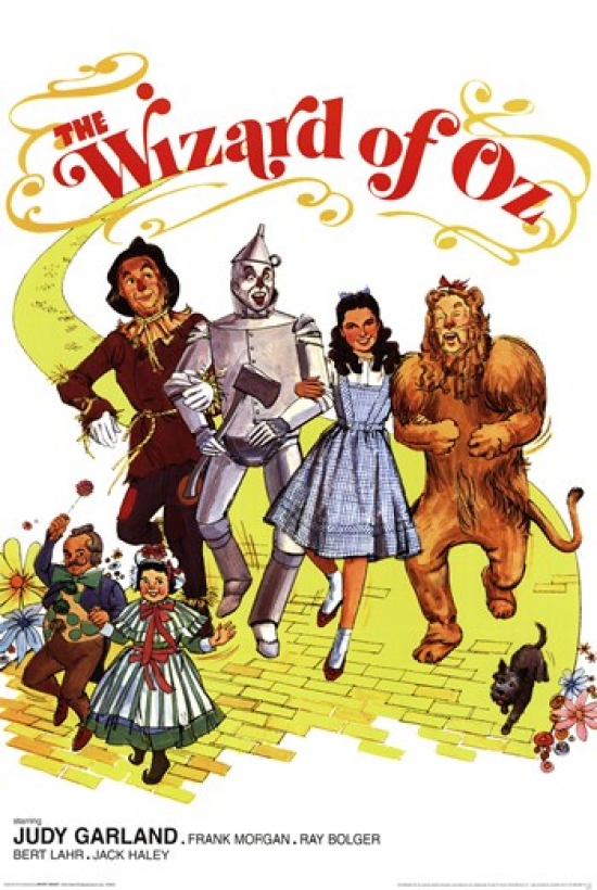 Wizard of Oz - Retro 2 Poster Print
