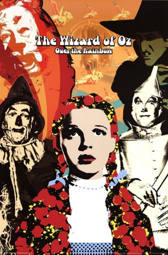 Wizard of Oz - Montage Poster Print - 24 x 36 in.