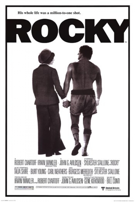 Rocky Holding Hands Poster Print - 24 x 36 in.