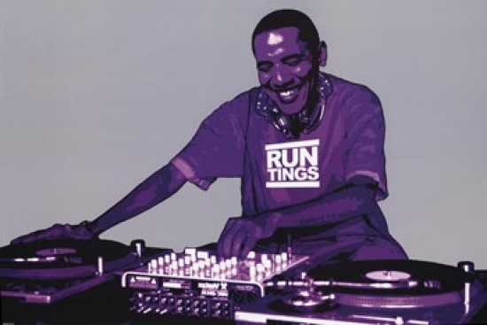 Obama Run Tings Poster Print by Steez - 36 x 24 in.