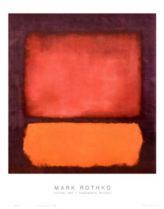 Untitled 1962 Poster Print by Mark Rothko - 16 x 20 in.